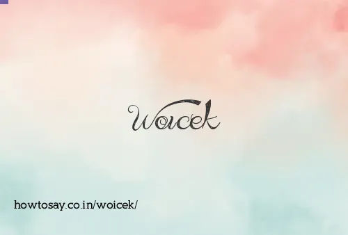 Woicek