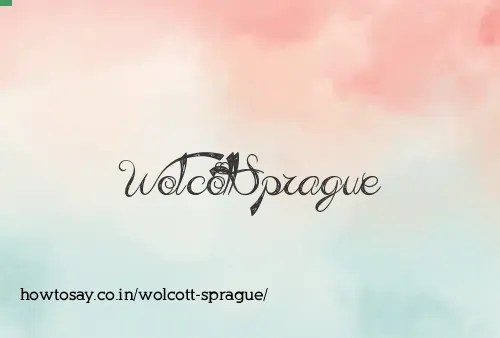 Wolcott Sprague