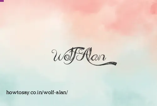Wolf Alan