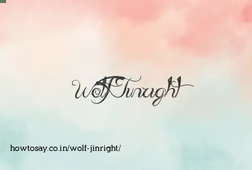 Wolf Jinright