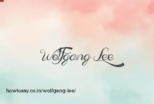 Wolfgang Lee