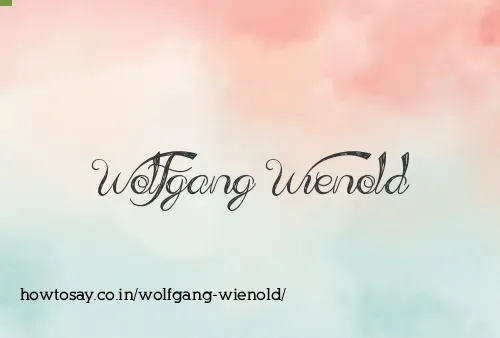 Wolfgang Wienold