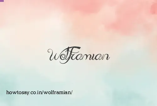 Wolframian