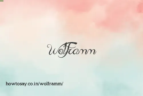 Wolframm
