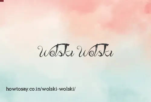 Wolski Wolski