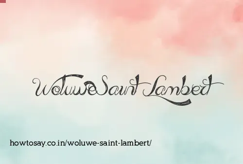 Woluwe Saint Lambert