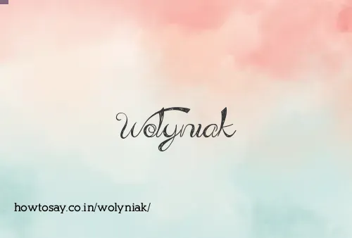 Wolyniak
