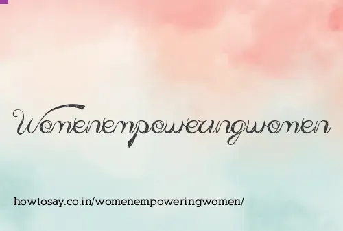 Womenempoweringwomen