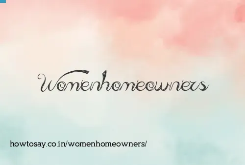 Womenhomeowners