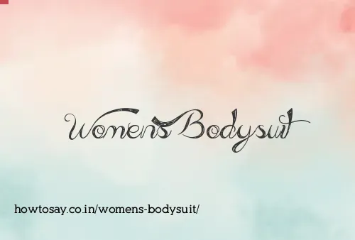 Womens Bodysuit