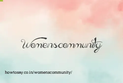 Womenscommunity