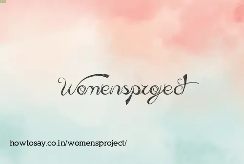 Womensproject