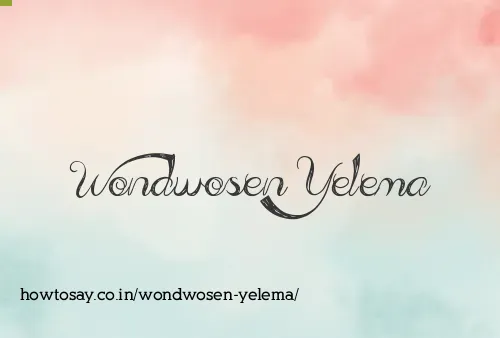 Wondwosen Yelema