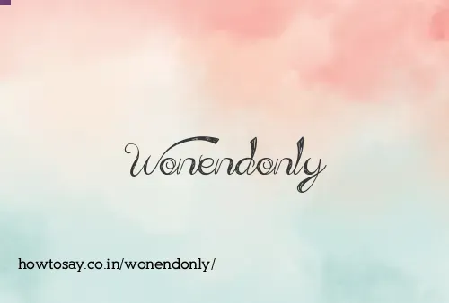 Wonendonly