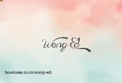 Wong Ed