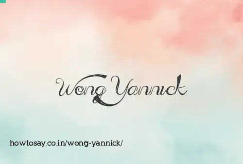 Wong Yannick