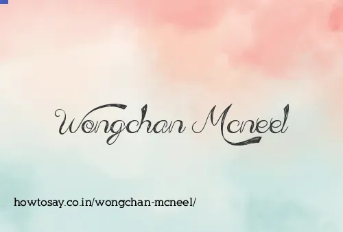 Wongchan Mcneel