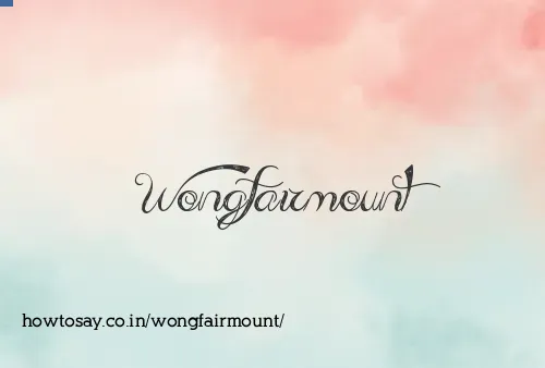 Wongfairmount