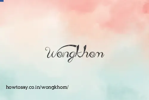 Wongkhom
