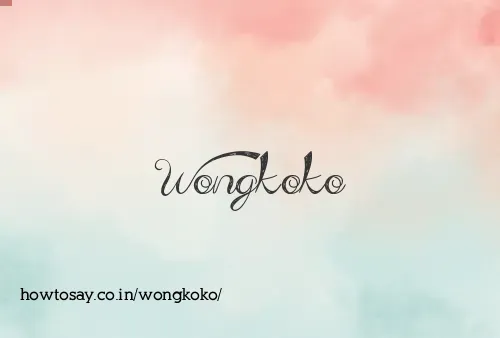Wongkoko