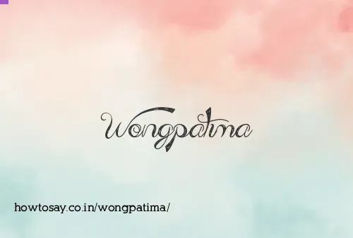 Wongpatima