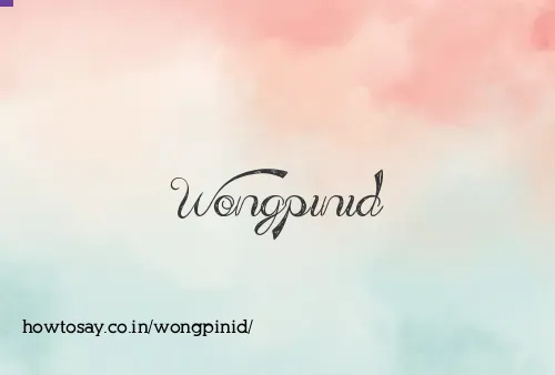 Wongpinid