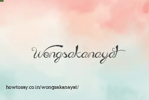 Wongsakanayat