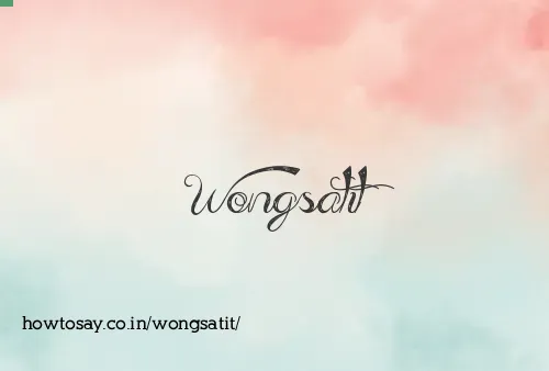Wongsatit