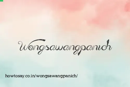 Wongsawangpanich