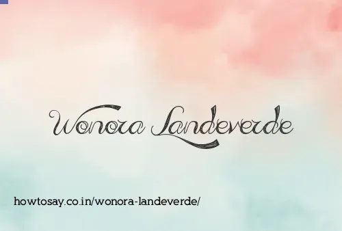 Wonora Landeverde