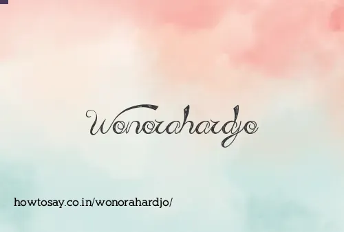 Wonorahardjo