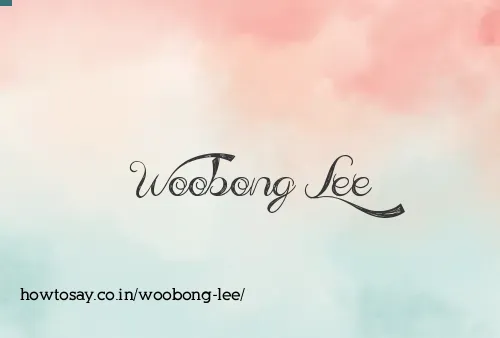 Woobong Lee