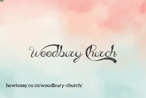 Woodbury Church