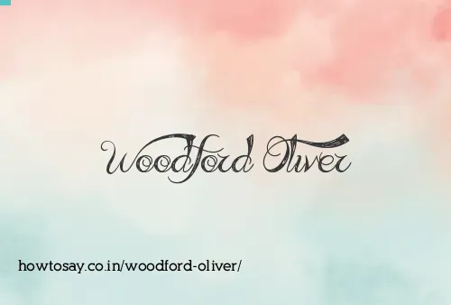 Woodford Oliver