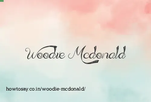 Woodie Mcdonald