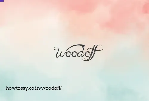 Woodoff