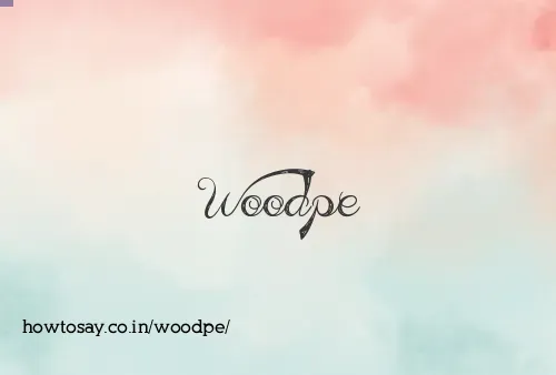Woodpe