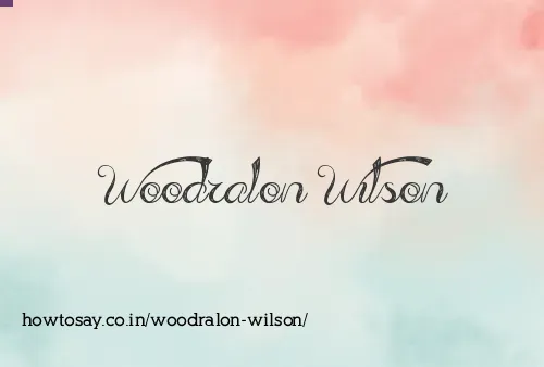 Woodralon Wilson