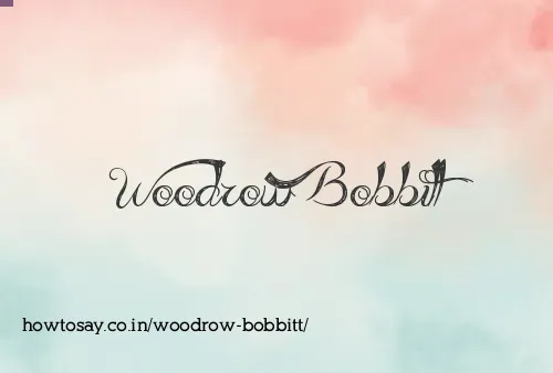 Woodrow Bobbitt