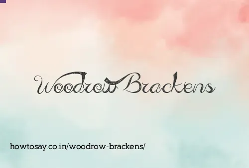 Woodrow Brackens