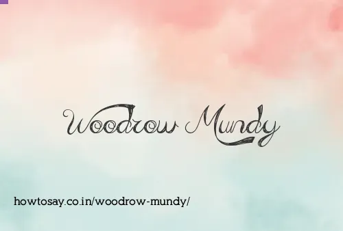 Woodrow Mundy