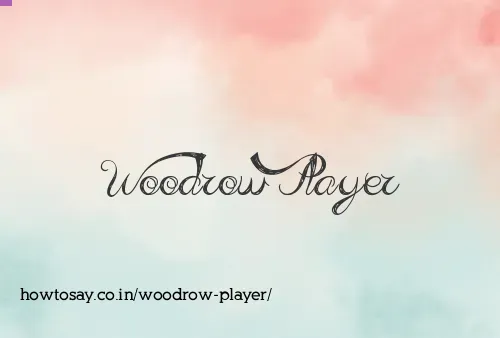 Woodrow Player