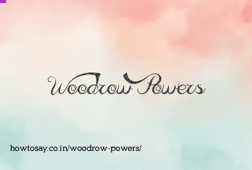 Woodrow Powers