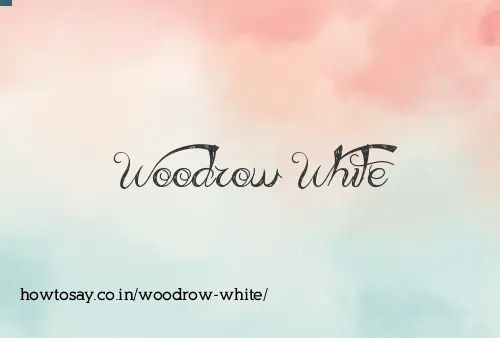 Woodrow White