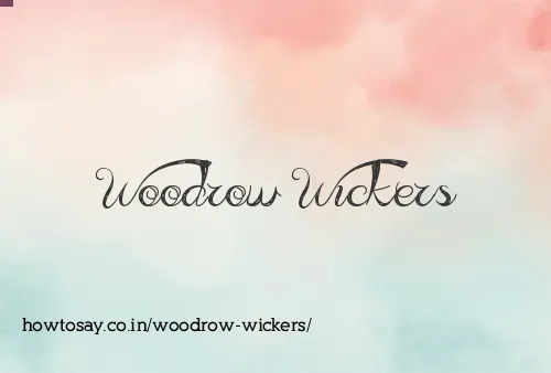 Woodrow Wickers