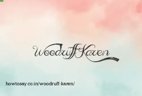 Woodruff Karen