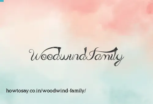 Woodwind Family