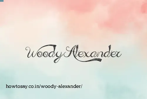 Woody Alexander