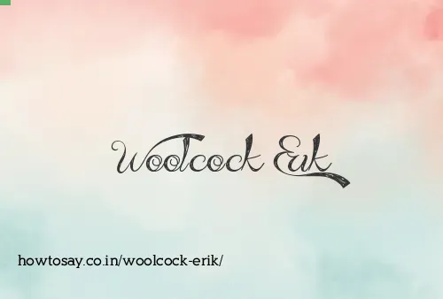 Woolcock Erik