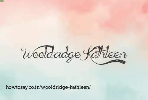 Wooldridge Kathleen